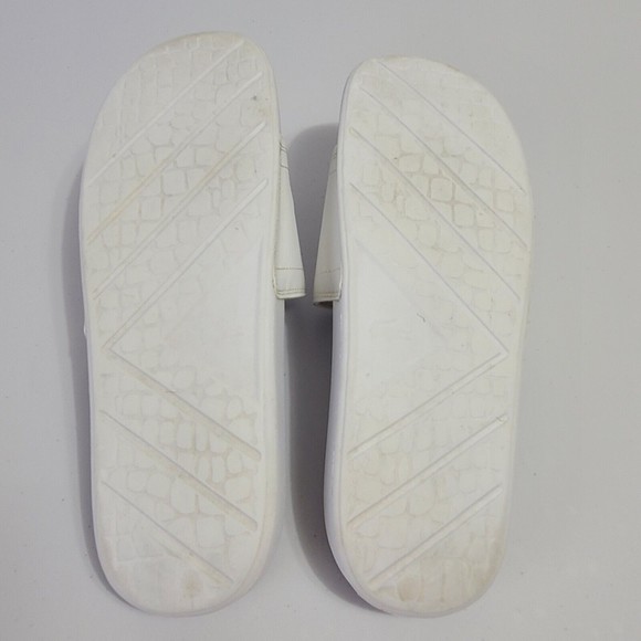 Lacoste Croco Slide Sandals Men’s Size 14 White Black main image 11